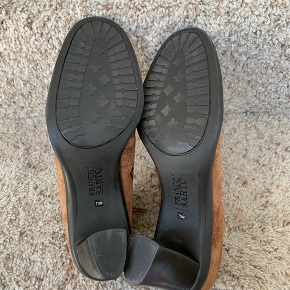 SOLD Franco Sarto | Tan Sock Boots - Picture 8 of 8